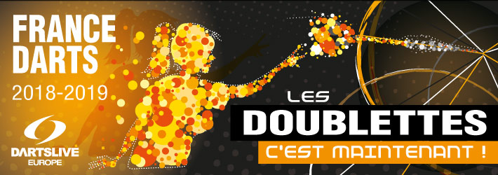 Début de la saison 2019 du championnat en doublettes de France Darts!